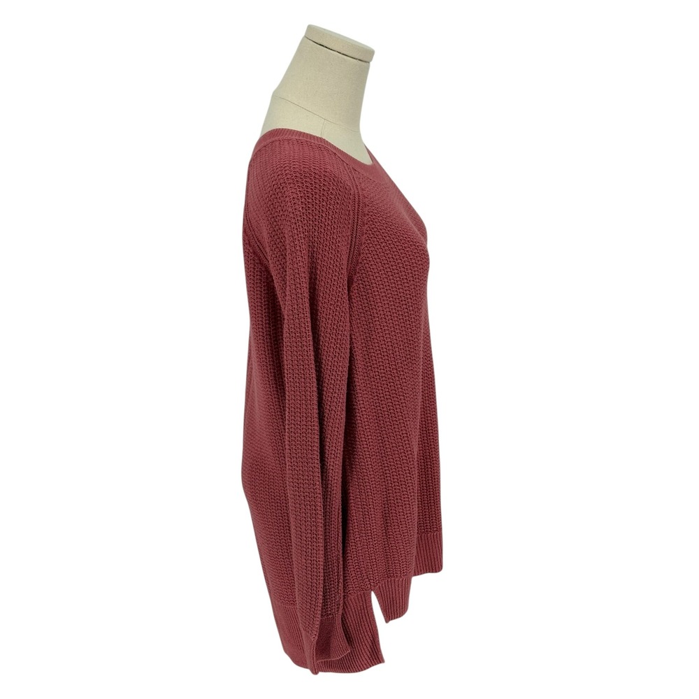 Old Navy Mauve Crew Neck Knit Sweater - Picture 3 of 4